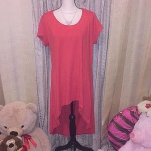 Little Red Hi-Low Dress